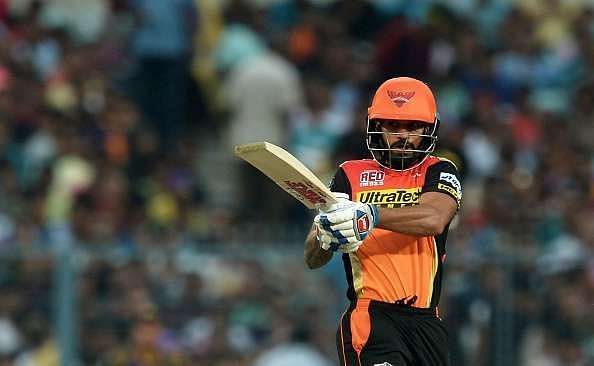 Shikhar Dhawan is the highest run-scorer among Indian batsmen for SRH.